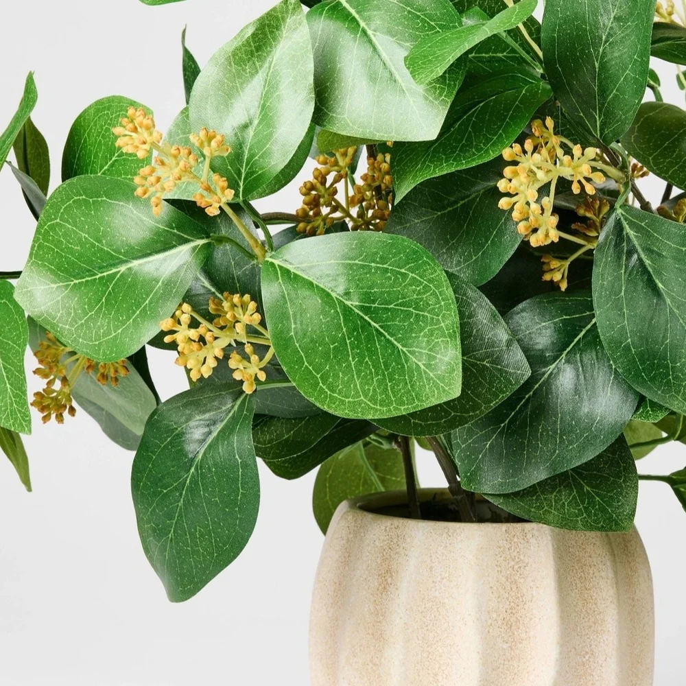 Threshold Designed With Studio McGee Privet Seeded Potted Artificial Arrangement